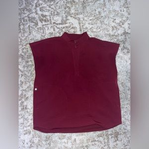 Figs Scrubs SET, Maroon color, XS oversized scrub top, S jogger bottoms